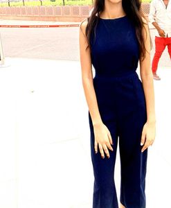 Blue Formal Casual Jumpsuit