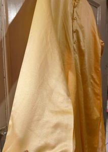 Gold Kurta With Bottom