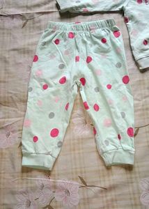 Cute Polka Dot Pajama Set