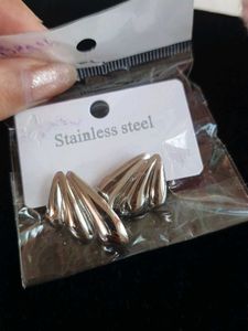 Elegant Stainless Steel  Earrings