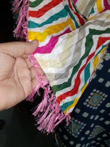 Vibrant Chevron Print Dupatta of 1