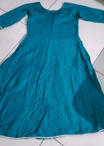 Navy blue frock kurti