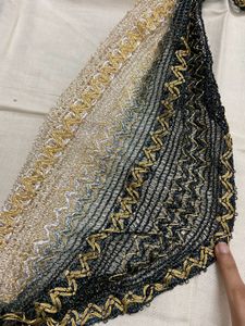 Ombre y2k Scarf with Tassels