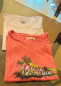 Coral Graphic T-Shirt