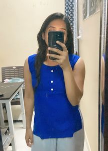 Blue short Kurta