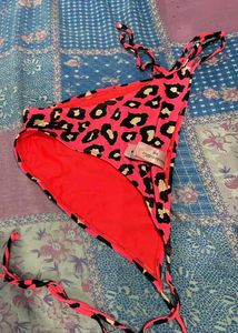 Bright Pink Leopard Print panty