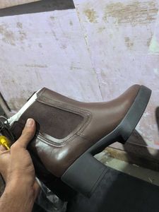 Stylish Brown Heeled Boots