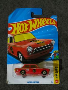Hot Wheels Lotus Cortina Imported Card