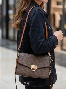 Michael Kors Monogram Shoulder Bag
