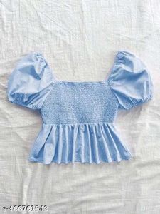 Chic Pink Striped Peplum Top