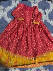 gown with koti and pant
