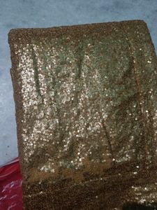 Golden Sequins Saree