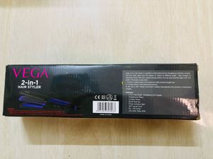 VEGA 2 In 1 Hair Straightener Nd Crimper