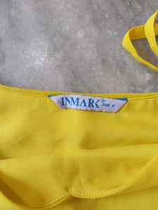 Bright Yellow Cami Dress