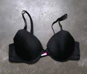 Black Padded Bra