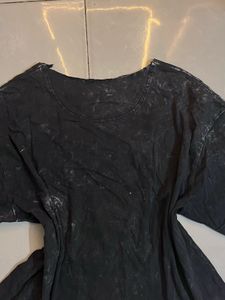 gothic off shoulder tshirt