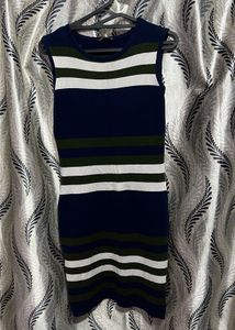 Striped Sleeveless Dress