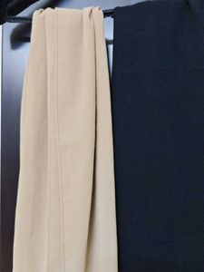 Combo dupatta black and Nude being colour