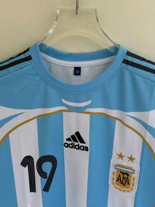 MESSI ARGENTINA HOME KIT 2006 EMBROIDERY
