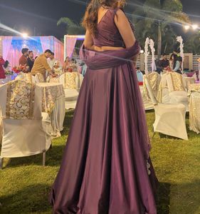Elegant Purple Lehenga Choli