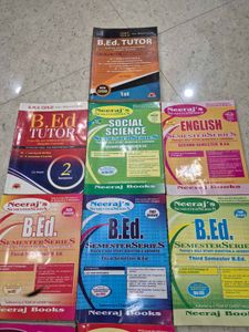 B.Ed. Semester Series Books