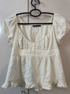 brandy melville babydoll top