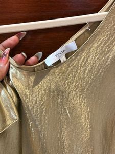 Shiny Gold Party Dress