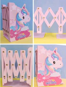 Cute Pink Unicorn Bookend
