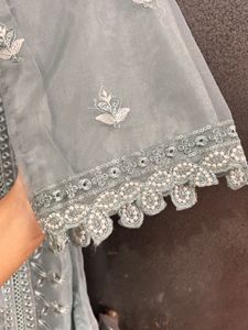 diwali special pakistani hoor soft organza suit du