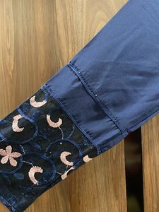 Blue Abaya