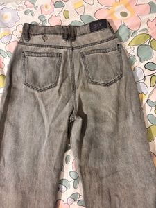 Wide Leg Denim Jeans