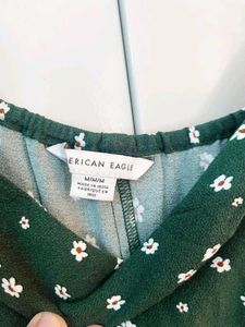 Green Floral Maxi Dress