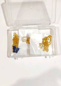 Gold Plated Pendant Set with phone Charm