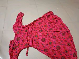 Pink Floral Top