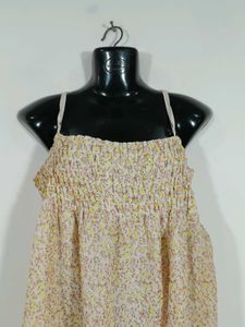 Multi Color Printed A Line Dress Women's