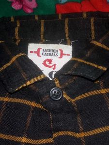 Men's Checkered Shirt and Pants Set