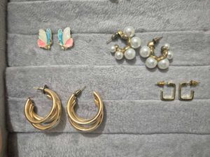 Assorted Elegant Earrings Collection