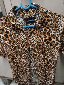 Cheetah🐆 Print Shirt👔!!! For Working Woman And Also A Fabulous College Girl!!😌😘