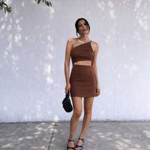 Brown Chic Dress