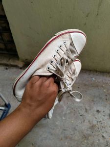 converse like white shoes