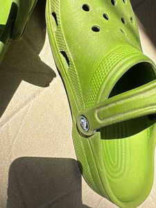 Lime Green Crocs