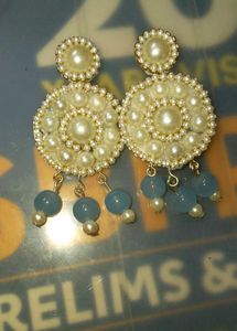5 Colorful Beaded Drop Earrings