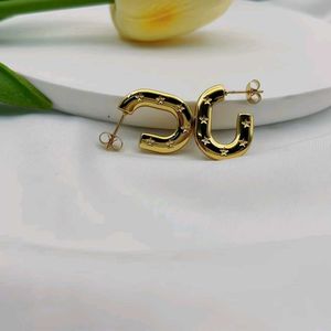 Gold Star Hoop Antiturnish Earrings