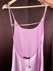 ZARA PINK SLIP DRESS