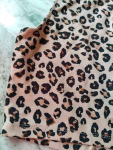 Leopard Print Crop Top
