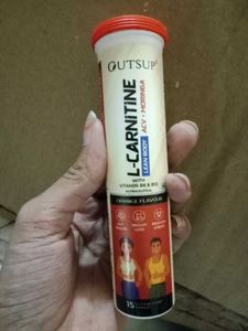 OUTSUP L-Carnitine Orange Flavor Tablets