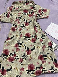 Floral Print Short Sleeve Dress