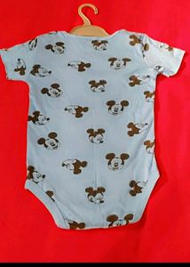 INF FRENZD Pack Of 2 Cartoon Print Romper Set