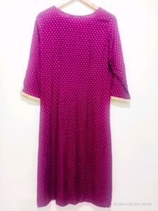 Purple Womens Kurta