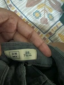 Stylish Grey Denim Jeans